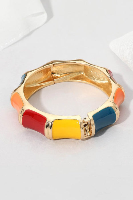 Enamel Bamboo Bracelet