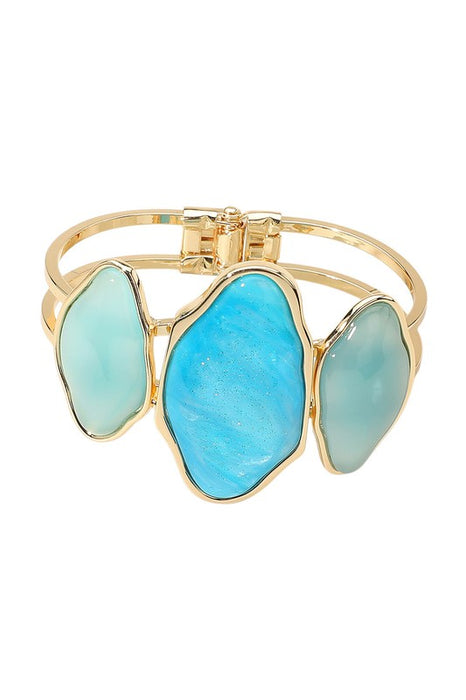 Abstract Stone Cuff