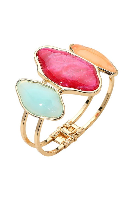 Abstract Stone Cuff