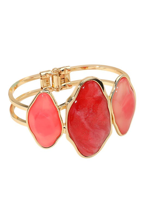 Abstract Stone Cuff