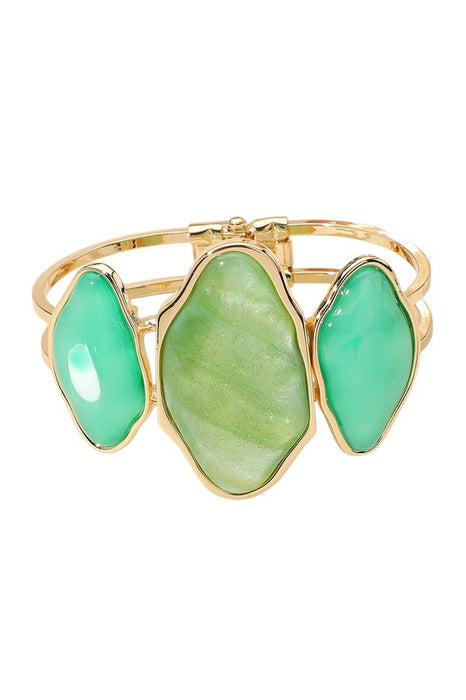 Abstract Stone Cuff