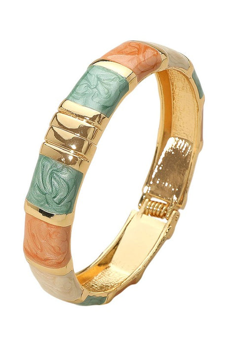 Bamboo Hinged Bangle