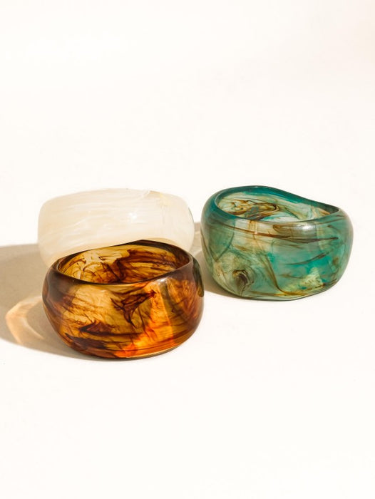 Modern Resin Bangle