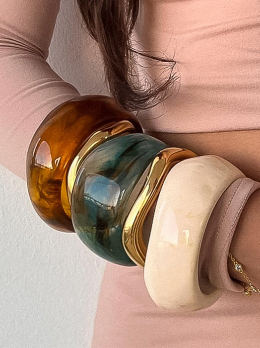 Modern Resin Bangle