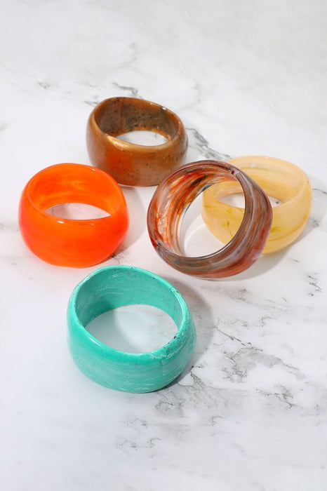 Marbled Resin Bangle