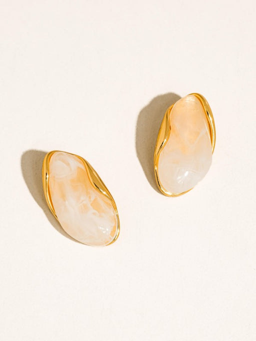 Resin Drop Earrings