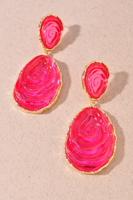 Abstract Swirl Earrings