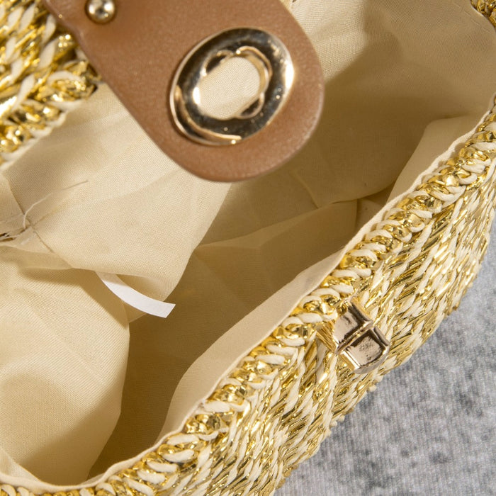 Straw Box Bag