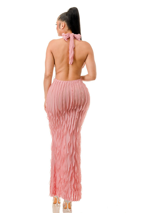 Vixen Ruffle Maxi Dress