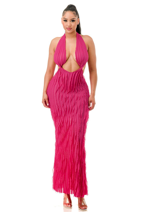 Vixen Ruffle Maxi Dress
