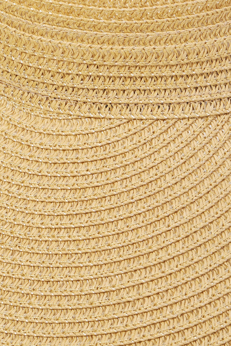 Woven Straw Visor