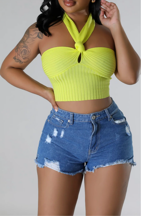 Knotted Crop Top