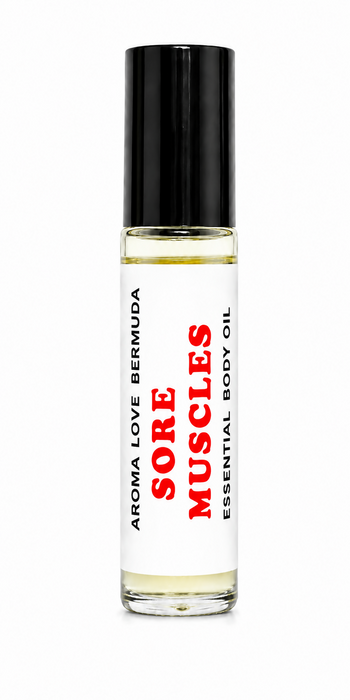 AROMA LOVE SORE MUSCLES ESSENTIAL OIL BLEND 10ML