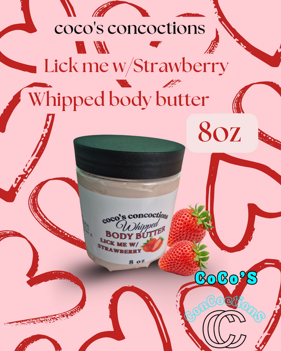 Lick me w/ Strawberry 8oz