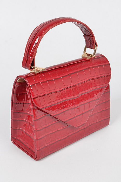 Shoulder Bags for Women, Y2K Crocodile Effect Retro Faux Leather Classic  Clutch, PU Leather Bag Purse for Travel Work. (Black, Medium): Handbags:  Amazon.com