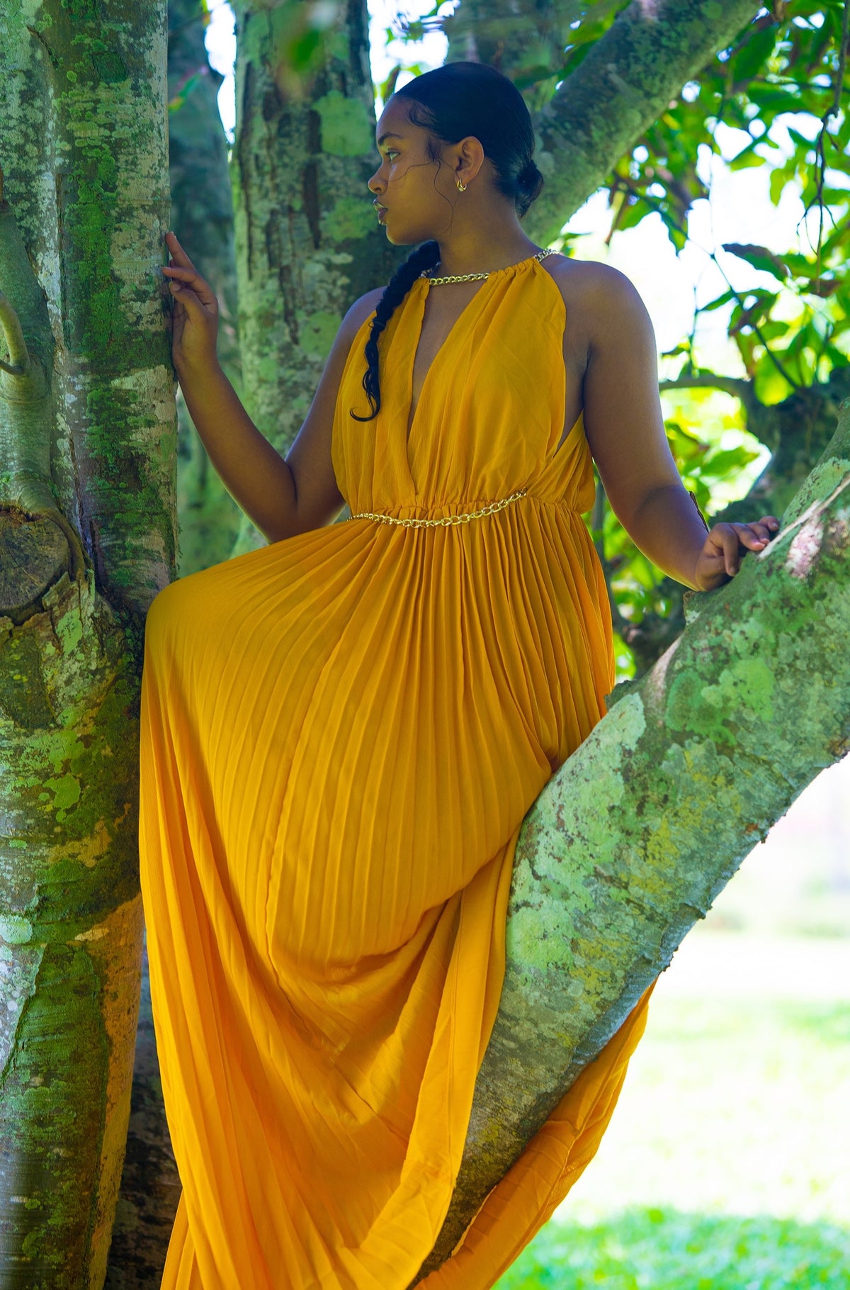 Halter Maxi Dress D-LUX Halter Maxi Dress D-LUX