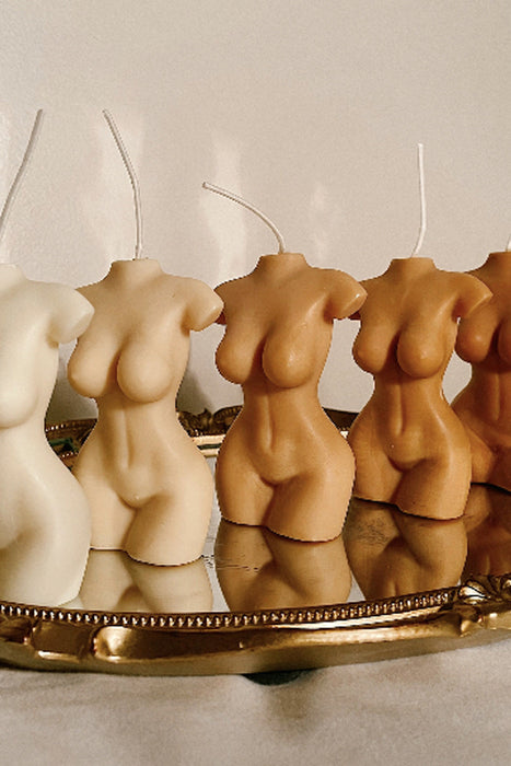 Nude Goddess Candles