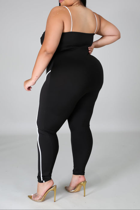 Contrast Jumpsuit