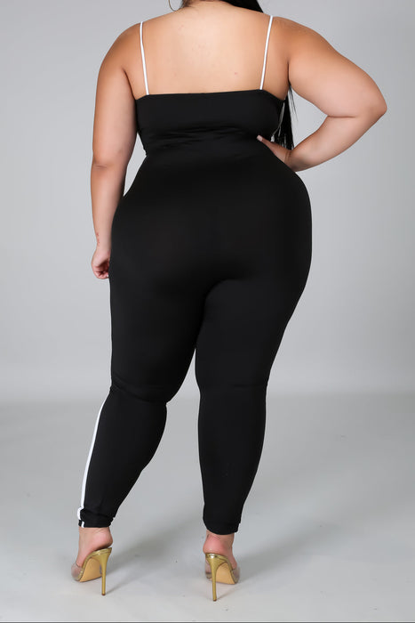 Contrast Jumpsuit