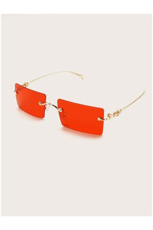 Metal Rimless Sunglasses